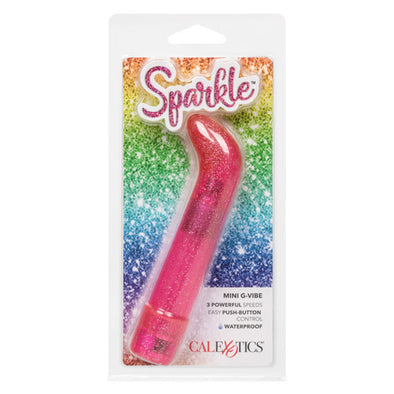 Sparkle Mini G-Vibe - Pink-Vibrators-CalExotics-Andy's Adult World