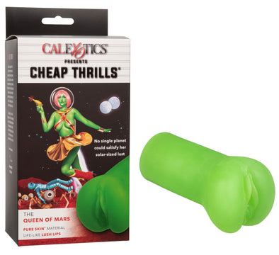 Cheap Thrills - Queen of Mars - Green Green-Masturbation Aids for Males-CalExotics-Andy's Adult World