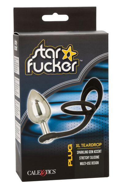 Star Fucker XL Teardrop Plug-Anal Toys & Stimulators-CalExotics-Andy's Adult World