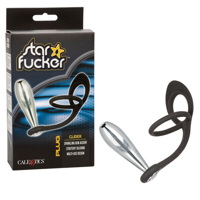 Star Fucker Glider Plug-Anal Toys & Stimulators-CalExotics-Andy's Adult World