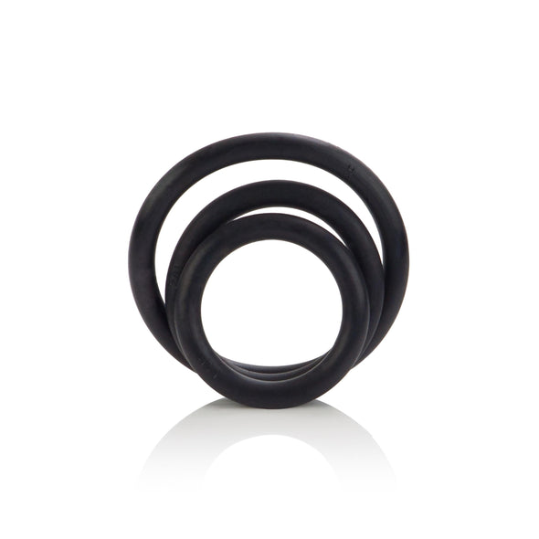Rubber Ring 3 Piece Set - Black
