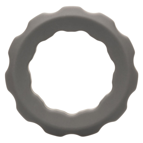 Alpha Liquid Silicone Erect Ring - Gray-Cockrings-CalExotics-Andy's Adult World