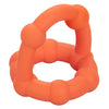 Alpha Liquid Silicone All Star Ring - Orange-Cockrings-CalExotics-Andy's Adult World