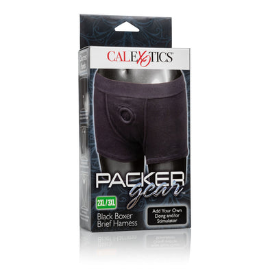 Packer Gear Black Boxer Brief Harness 2xl-3xl