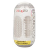 Boundless Reversible Ribbed Stroker - Clear-Masturbation Aids for Males-CalExotics-Andy's Adult World