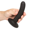 Boundless Ridged - 6 Inch - Black-Dildos & Dongs-CalExotics-Andy's Adult World