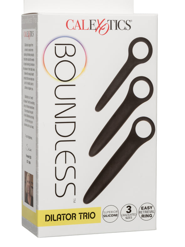 Boundless Dilator Trio - Black-Anal Toys & Stimulators-CalExotics-Andy's Adult World