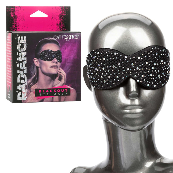 Radiance Blackout Eye Mask - Black-Bondage & Fetish Toys-CalExotics-Andy's Adult World
