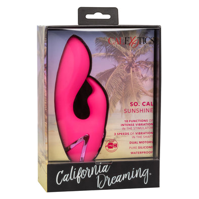 California Dreaming So. Cal Sunshine - Pink-Vibrators-CalExotics-Andy's Adult World