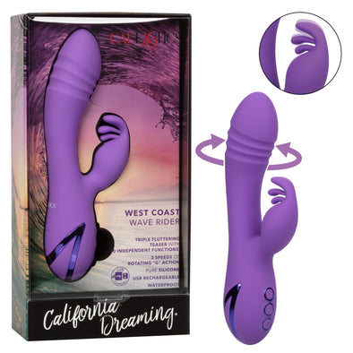 California Dreaming West Coast Wave Rider-Vibrators-CalExotics-Andy's Adult World