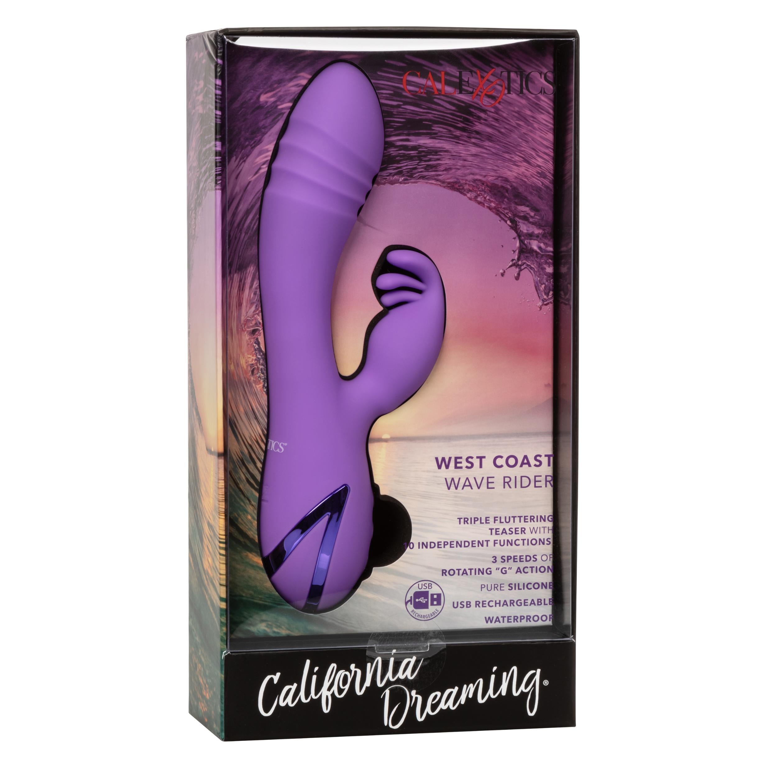 California Dreaming West Coast Wave Rider-Vibrators-CalExotics-Andy's Adult World
