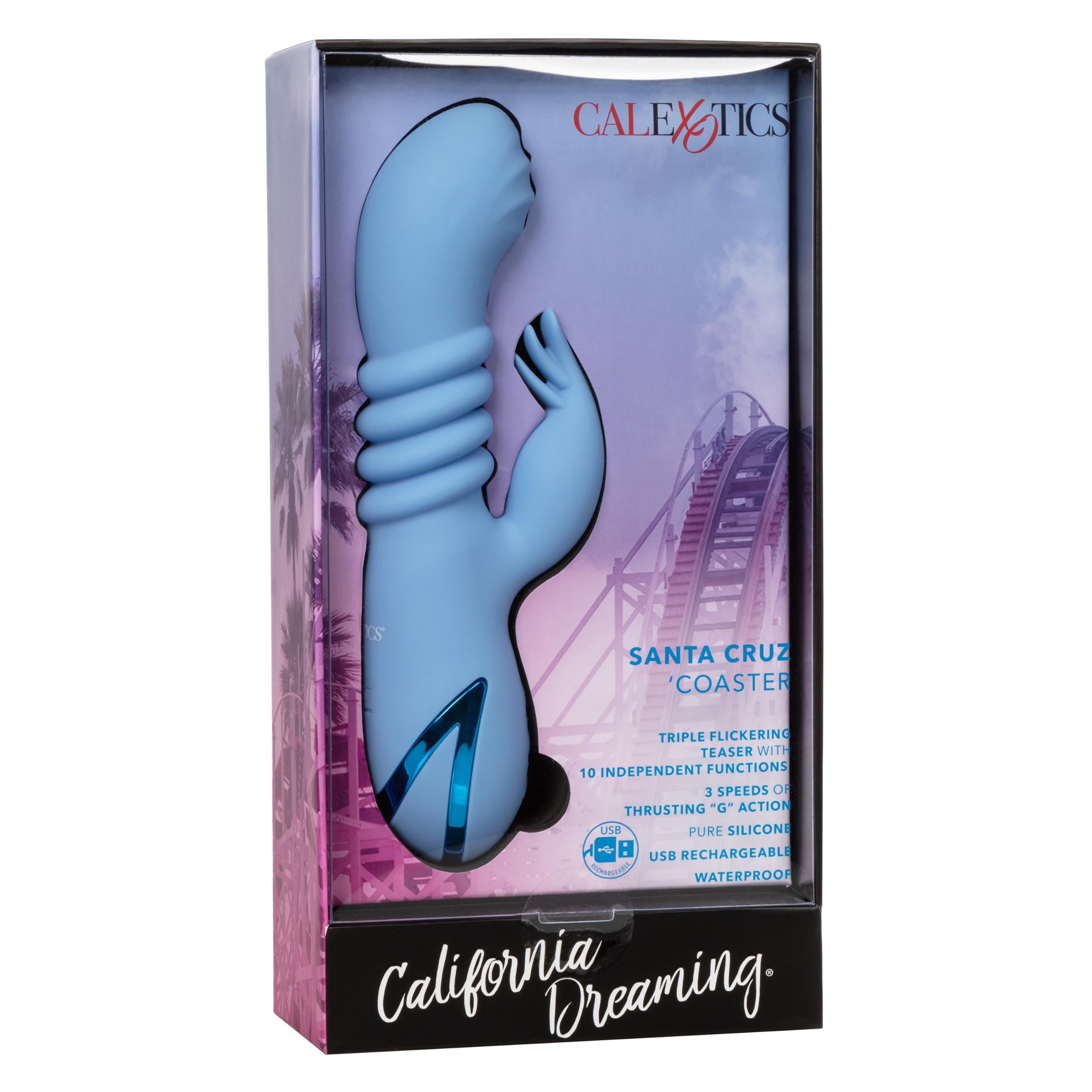 California Dreaming Santa Cruz Coaster-Vibrators-CalExotics-Andy's Adult World