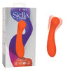 Stella Liquid Silicone G-Wand - Orange-Vibrators-CalExotics-Andy's Adult World