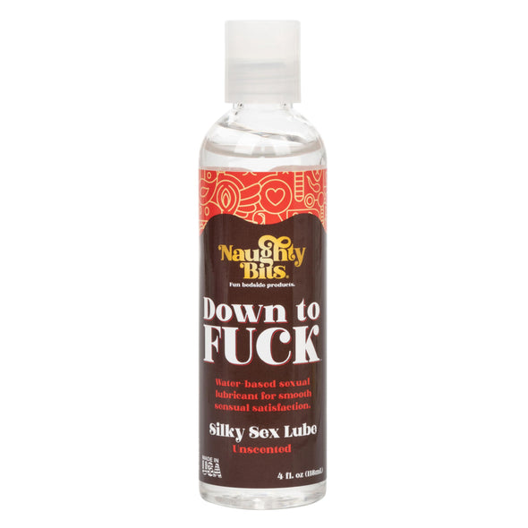 Naughty Bits Down to Fuck Silky Sex Lube - Bulk-Lubricants Creams & Glides-CalExotics-Andy's Adult World