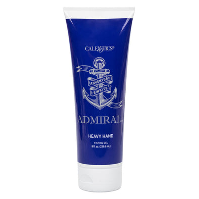 Admiral Heavy Hand Fisting Gel 8 Oz-Lubricants Creams & Glides-CalExotics-Andy's Adult World