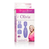 Dr. Laura Berman Olivia Rechargeable Mini  Massager With Attachments