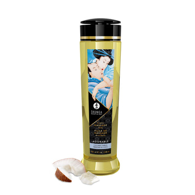 Massage Oils - Adorable - 8 Fl. Oz.-Lubricants Creams & Glides-Shunga-Andy's Adult World