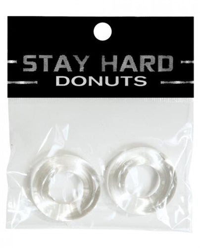 Stay Hard Donuts - 2 Pack - Clear