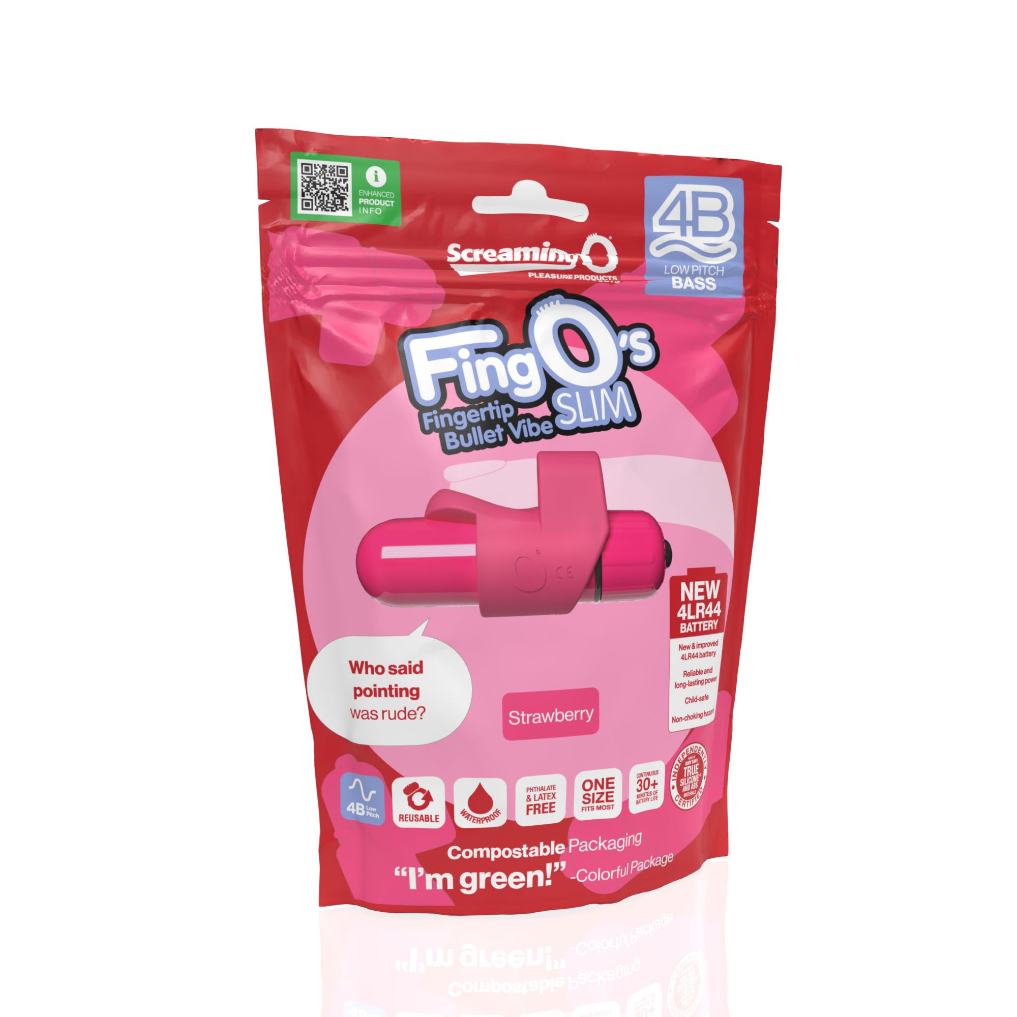 4b Fingo Slim - Strawberry-Vibrators-Screaming O-Andy's Adult World