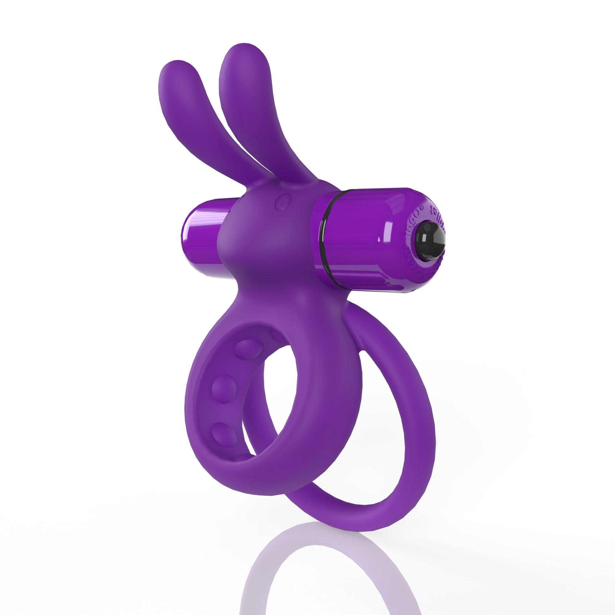 Screaming O 4b - Ohare Wearable Rabbit Vibe - Grape-Cockrings-Screaming O-Andy's Adult World