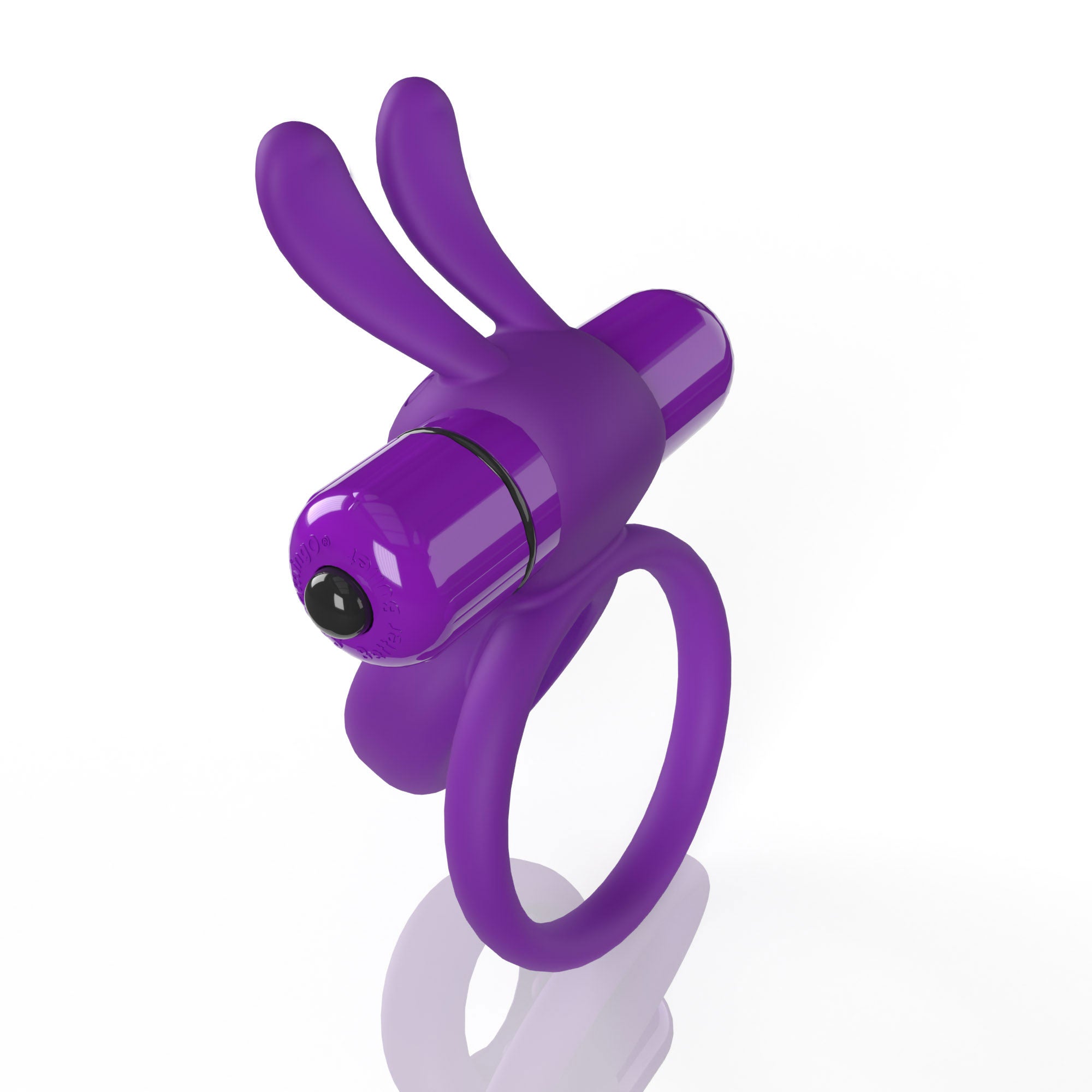 Screaming O 4b - Ohare Wearable Rabbit Vibe - Grape-Cockrings-Screaming O-Andy's Adult World