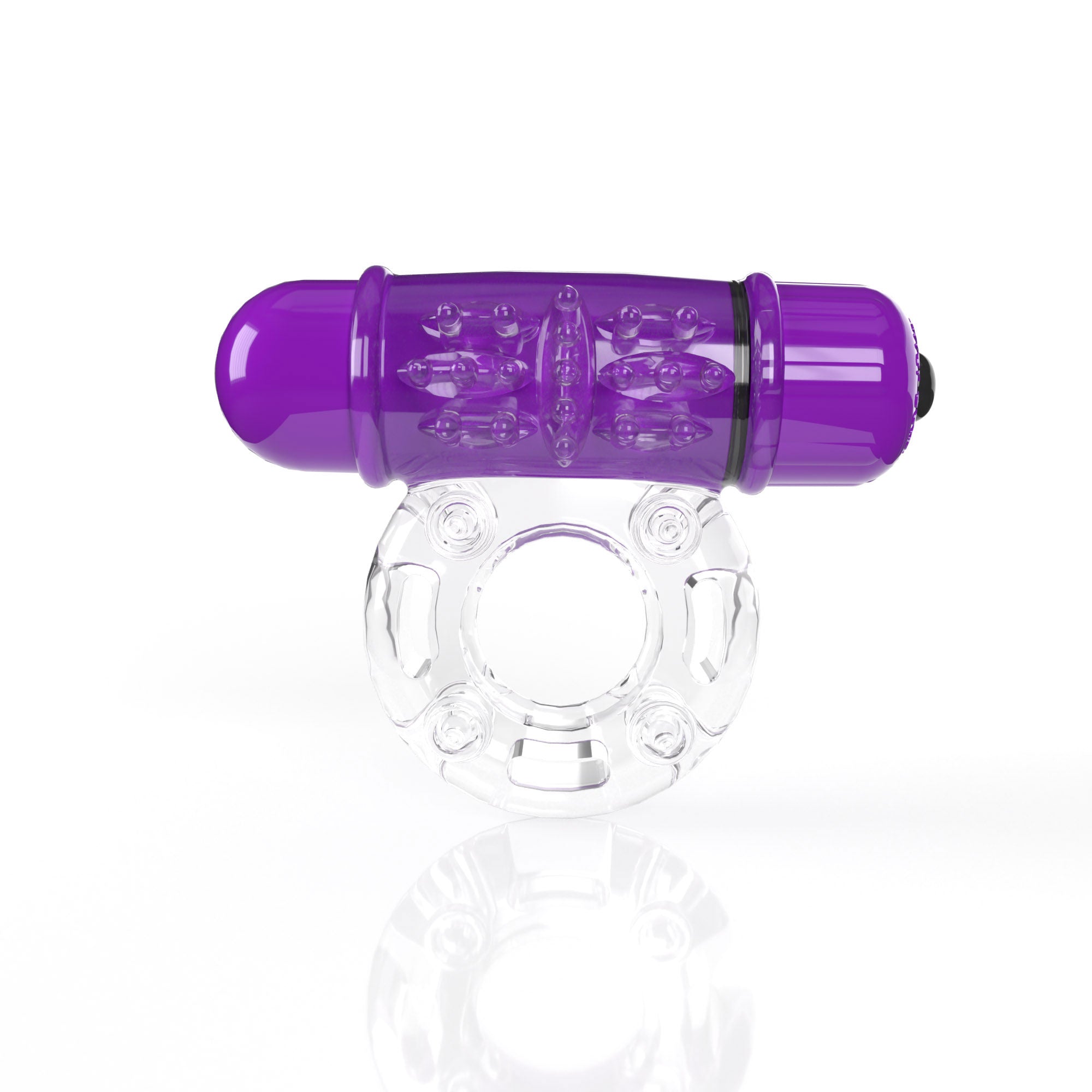 Screaming O 4b - Owow Super Powered Vibrating Ring - Grape-Cockrings-Screaming O-Andy's Adult World