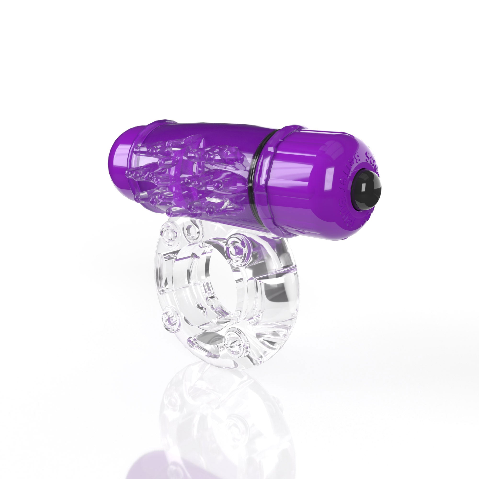Screaming O 4b - Owow Super Powered Vibrating Ring - Grape-Cockrings-Screaming O-Andy's Adult World
