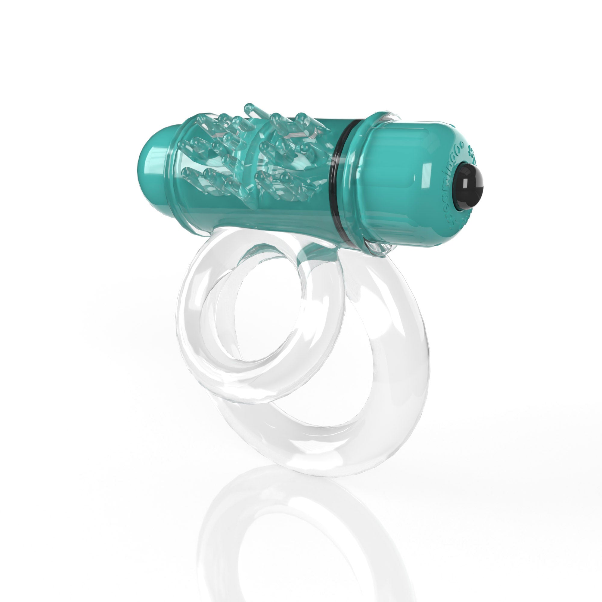 Screaming O 4t - Double O 6 Super Powered Vibrating Double Ring - Kiwi-Cockrings-Screaming O-Andy's Adult World