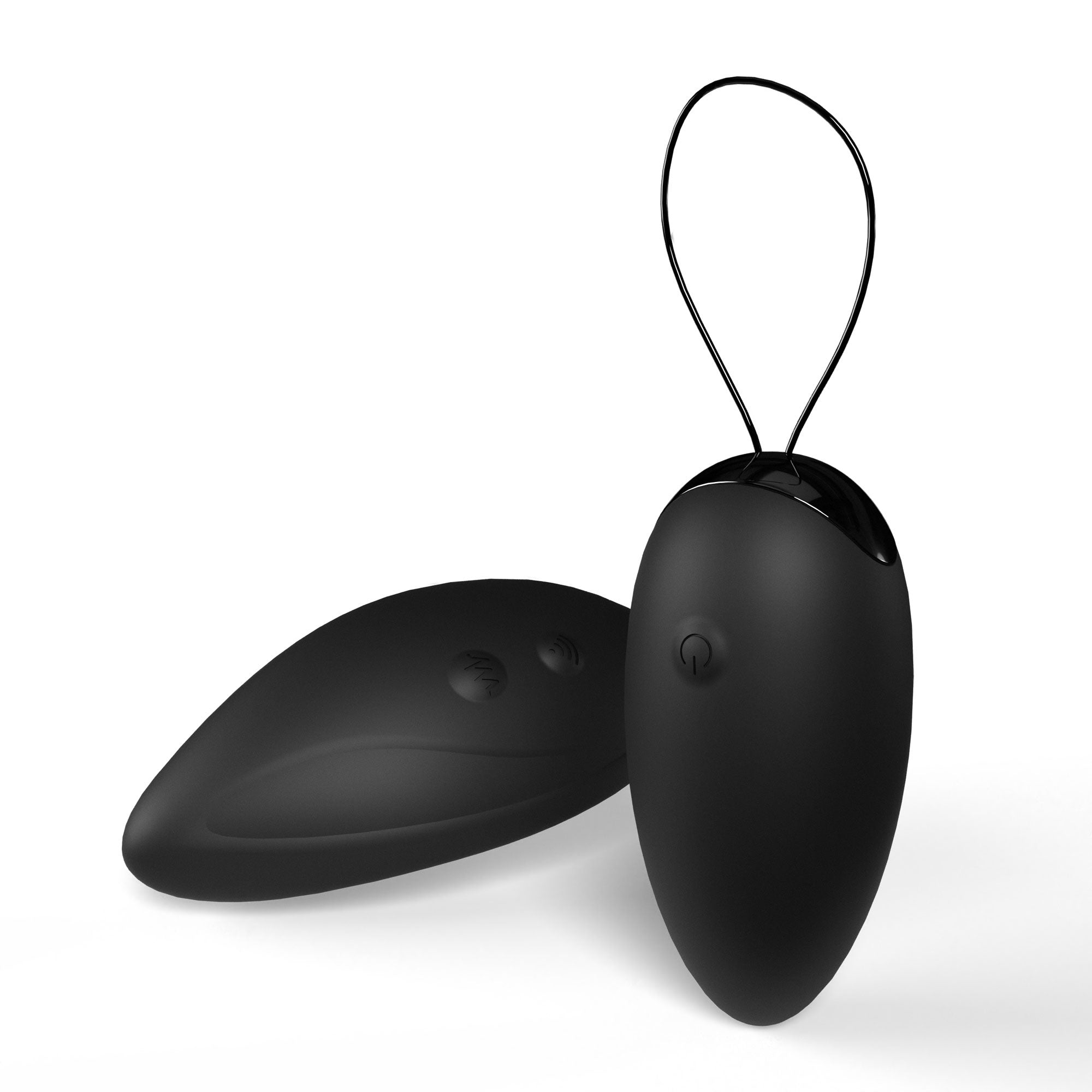 Premium Dual Vibe Remote and Egg - Black-Vibrators-Screaming O-Andy's Adult World