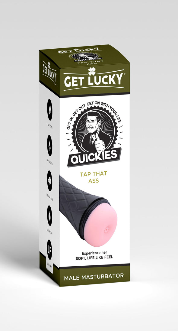 Get Lucky Quickies Tap That Ass Masturbator-Masturbation Aids for Males-Voodoo Toys-Andy's Adult World