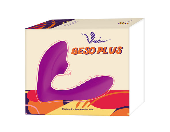 Voodoo Beso Plus - Purple-Vibrators-Voodoo Toys-Andy's Adult World