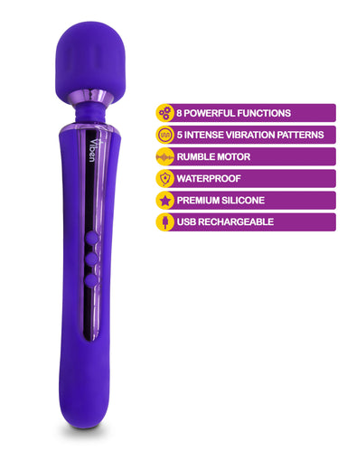 Obsession - Violet - Intense Wand Massager-Massagers-Viben-Andy's Adult World