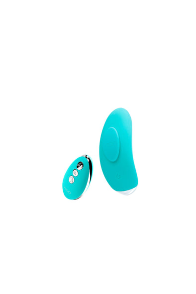 Niki Rechargeable Flexible Magnetic Panty Vibe - Turquoise-Vibrators-VeDO-Andy's Adult World