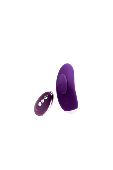 Niki Rechargeable Flexible Magnetic Panty Vibe - Purple-Clit Stimulators-VeDO-Andy's Adult World