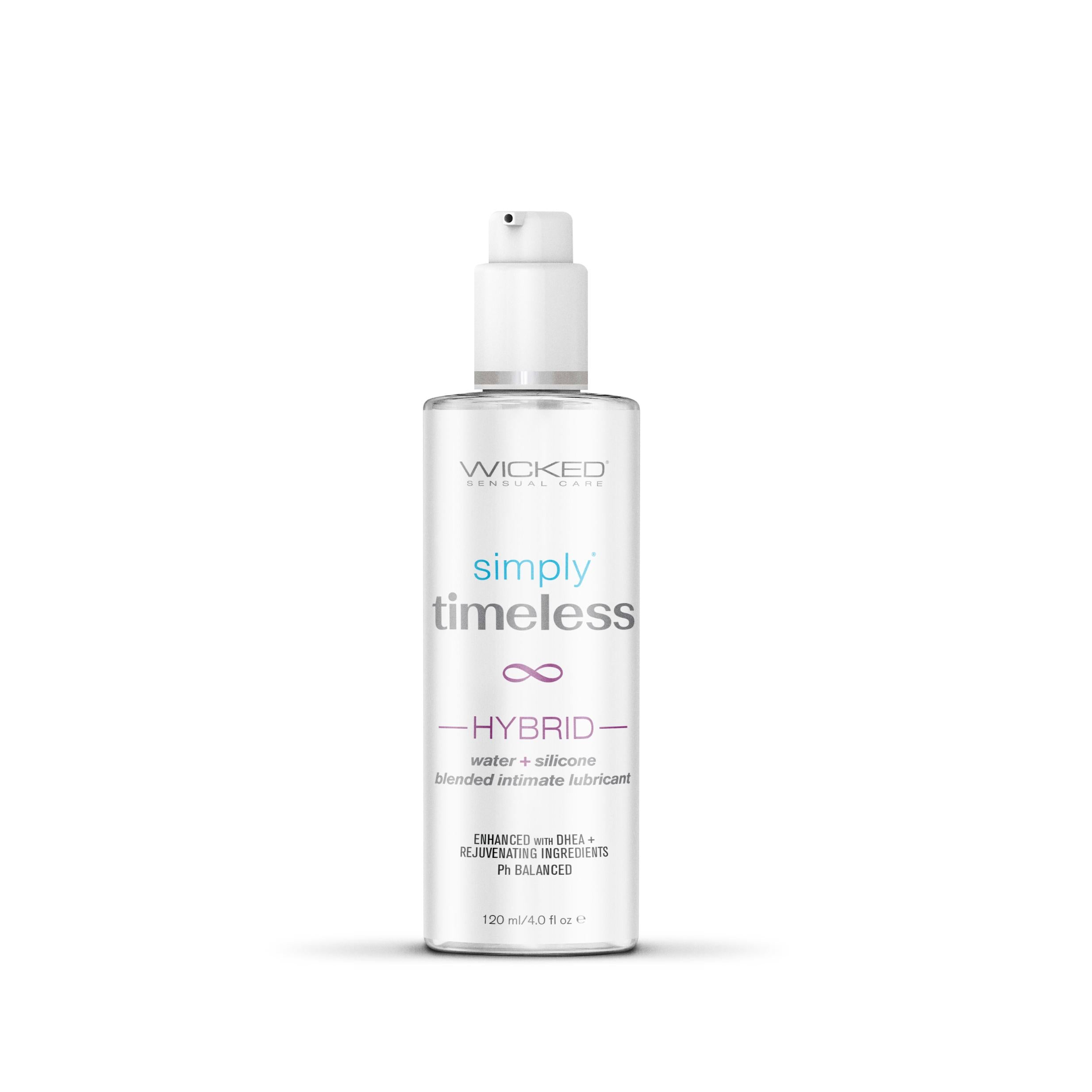 Simply Timeless - Aqua Hybrid Based 4 Oz-Lubricants Creams & Glides-Wicked Sensual Care-Andy's Adult World