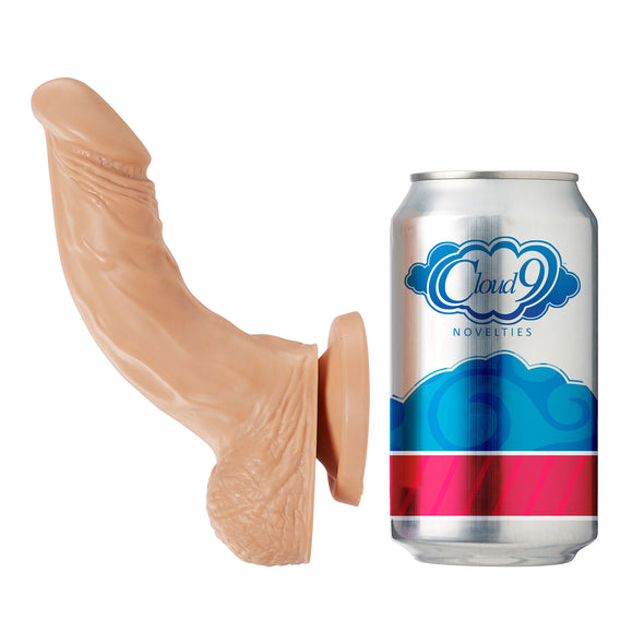 Cloud 9 Working Man 6.5 Inch With Balls - Your Surfer - Light-Dildos & Dongs-Cloud 9 Novelties-Andy's Adult World
