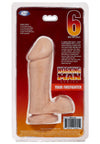 Cloud 9 Working Man 6 Inch With Balls - Your Firefighter - Light-Dildos & Dongs-Cloud 9 Novelties-Andy's Adult World