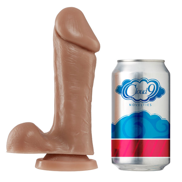 Cloud 9 Working Man 6 Inch With Balls - Your Doctor - Tan-Dildos & Dongs-Cloud 9 Novelties-Andy's Adult World