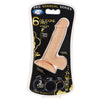 Pro Sensual Premium Silicone 6 Inch Dong With 3  Cockrings - Flesh