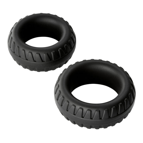 Cloud 9 Pro Rings Liquid Silicone Tires 2 Pack - Black