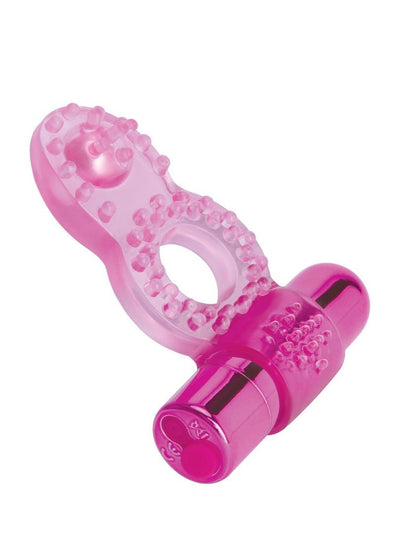 Bodywand Deluxe Orgasm Enhancer Ring - Pink-Cockrings-Bodywand-Andy's Adult World