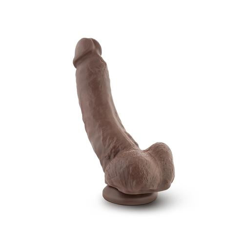 Dr. Skin - Mr. Mayor 9&quot; Dildo With Suction Cup -  Chocolate