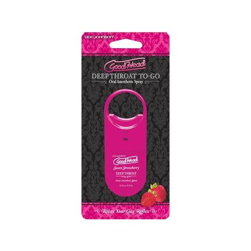 Good Head to Go Deep Throat Spray - Sweet Strawberry