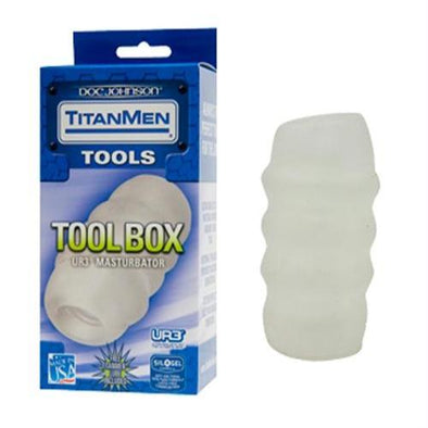 Titanmen Tool Box Masturbation - Clear