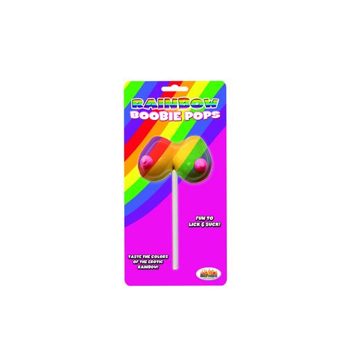 Rainbow Boobie Pops - 1.48 Oz.