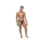 Kiss Me - Micro Thong v - Large- X-Large - Sheer  Lips