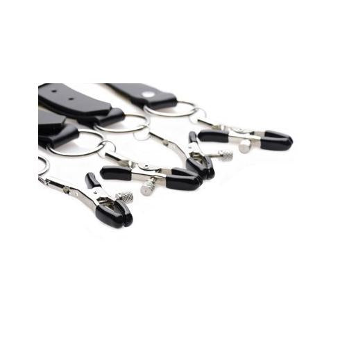Spread Labia Spreader Straps With Clamps
