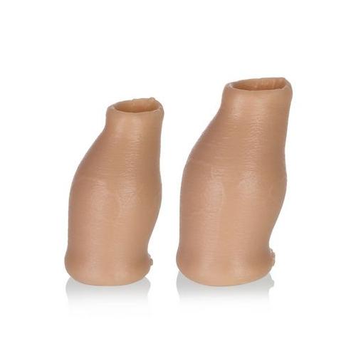 Hood Moreskin Silicone Faux Foreskin - Light Tone - Medium-large