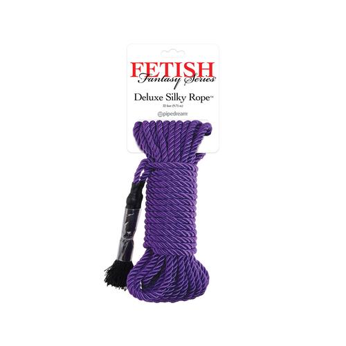 Fetish Fantasy Series Deluxe Silky Rope - Purple
