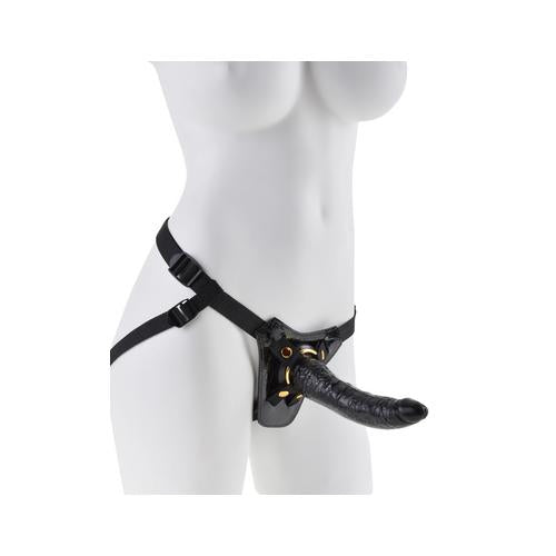 Fetish Fantasy Gold Designer Strap-on - Black